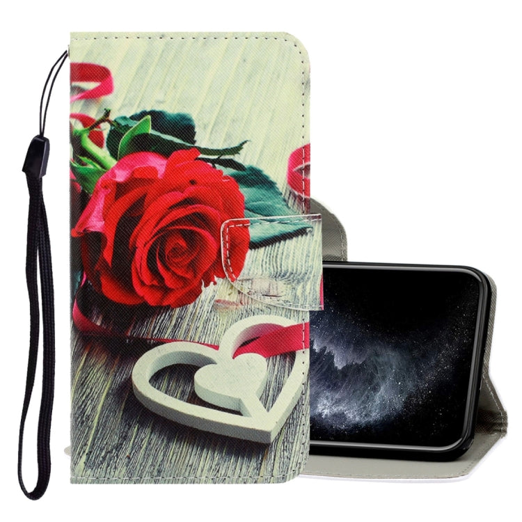 3D Colored Drawing Horizontal Flip PU Leather Case with Holder & Card Slots & Wallet, For iPhone 6 / 6s, For iPhone 6 Plus / 6s Plus, For iPhone 8 Plus / 7 Plus, For iPhone 11, For iPhone 11 Pro, For iPhone 11 Pro Max