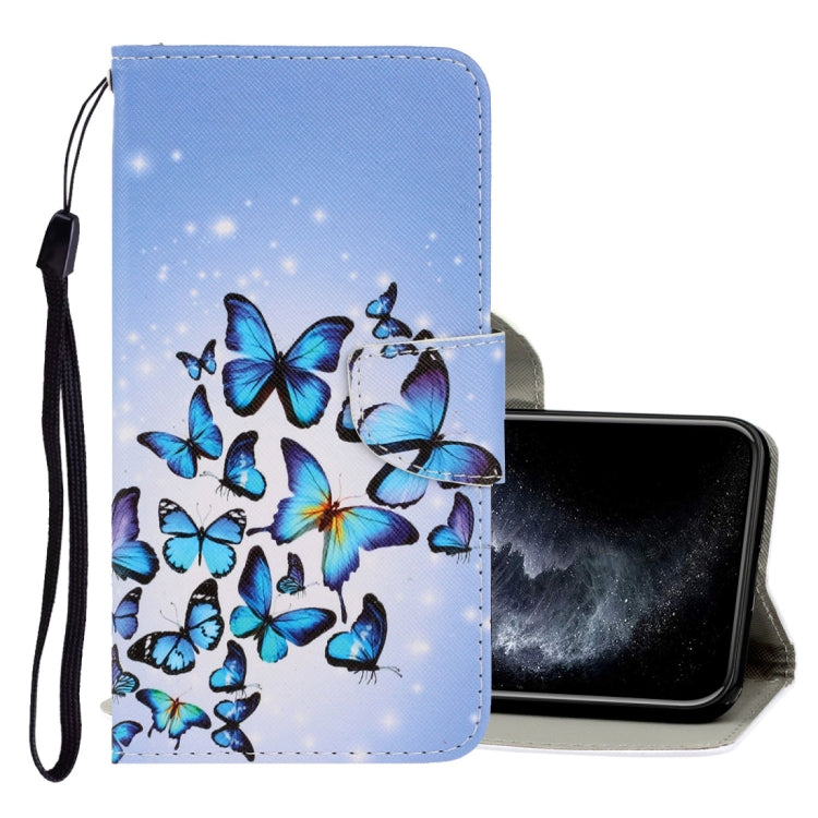 3D Colored Drawing Horizontal Flip PU Leather Case with Holder & Card Slots & Wallet, For iPhone 6 / 6s, For iPhone 6 Plus / 6s Plus, For iPhone 8 Plus / 7 Plus, For iPhone 11, For iPhone 11 Pro, For iPhone 11 Pro Max