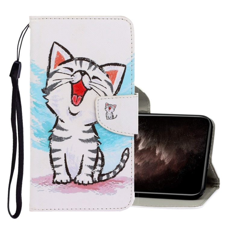 3D Colored Drawing Horizontal Flip PU Leather Case with Holder & Card Slots & Wallet, For iPhone 6 / 6s, For iPhone 6 Plus / 6s Plus, For iPhone 8 Plus / 7 Plus, For iPhone 11, For iPhone 11 Pro, For iPhone 11 Pro Max