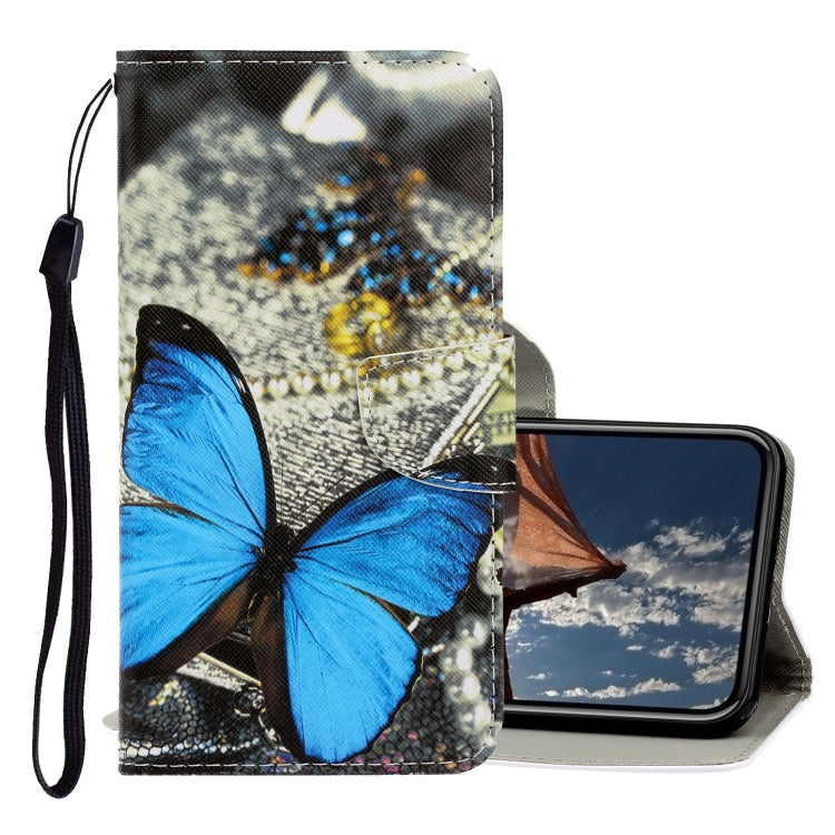 3D Colored Drawing Horizontal Flip PU Leather Case with Holder & Card Slots & Wallet, For iPhone X / XS, For iPhone XR, For iPhone XS Max, For iPhone SE 2022 / SE 2020 / 8 / 7