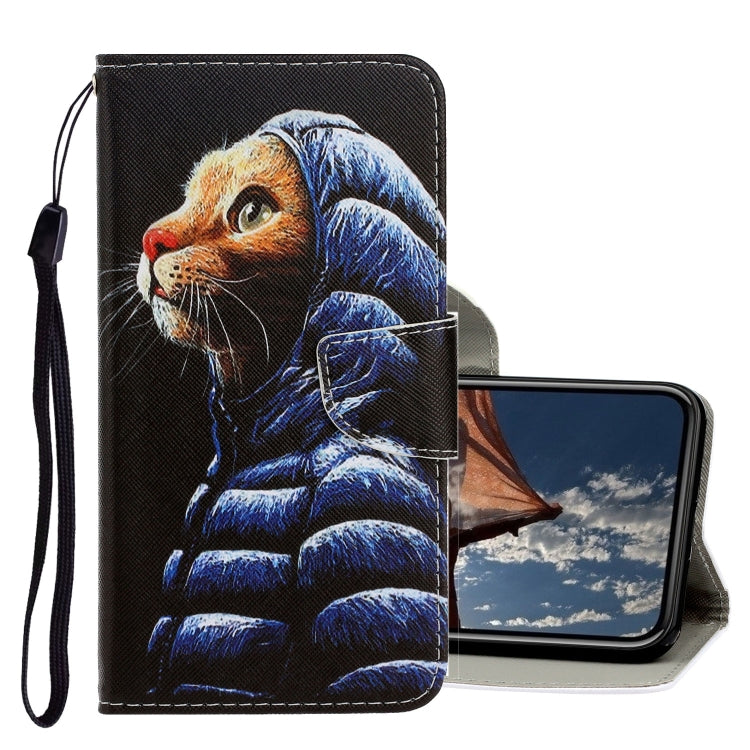 3D Colored Drawing Horizontal Flip PU Leather Case with Holder & Card Slots & Wallet, For iPhone X / XS, For iPhone XR, For iPhone XS Max, For iPhone SE 2022 / SE 2020 / 8 / 7