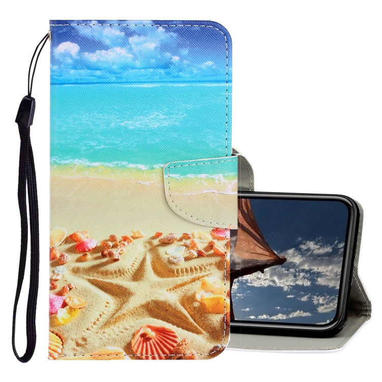 3D Colored Drawing Horizontal Flip PU Leather Case with Holder & Card Slots & Wallet, For iPhone X / XS, For iPhone XR, For iPhone XS Max, For iPhone SE 2022 / SE 2020 / 8 / 7