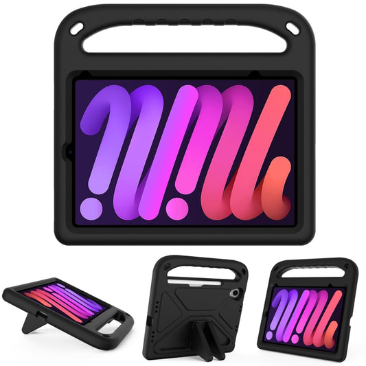 Handle Portable EVA Shockproof Tablet Case with Triangle Holder