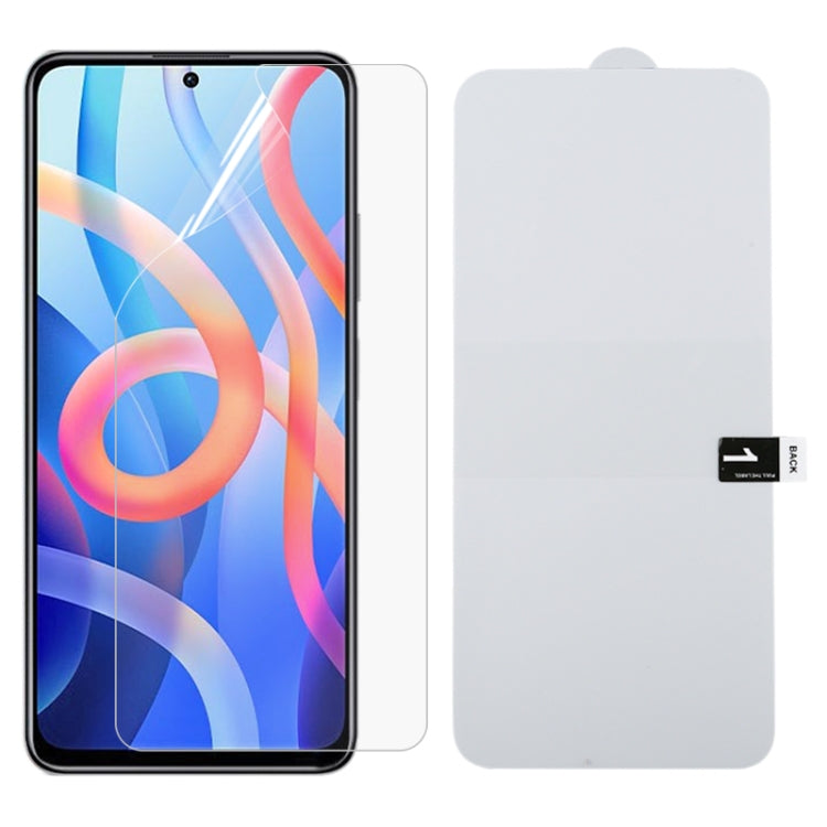 Full Screen Protector Explosion-proof Hydrogel Film, For Honor Play 5T (1 PC), For Honor Play 20 (1 PC), For Honor V40 Lite (1 PC), For Huawei Enjoy 20 SE (1 PC), For Xiaomi Redmi Note 11 / Poco M4 Pro 5G (1 PC)�����������������������������������������...