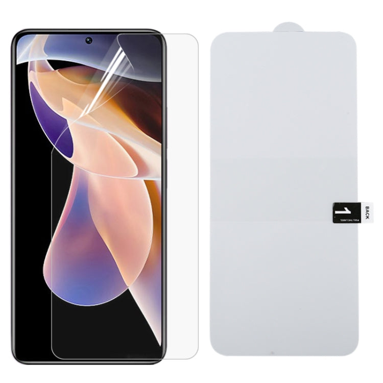Full Screen Protector Explosion-proof Hydrogel Film, For Honor Play 5T (1 PC), For Honor Play 20 (1 PC), For Honor V40 Lite (1 PC), For Huawei Enjoy 20 SE (1 PC), For Xiaomi Redmi Note 11 / Poco M4 Pro 5G (1 PC)�����������������������������������������...