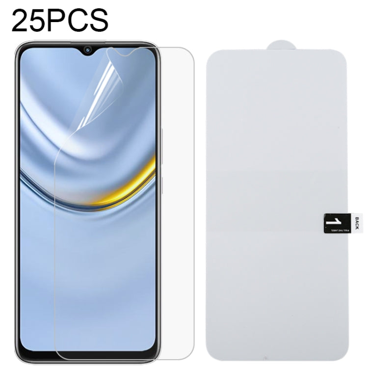 25 PCS Full Screen Protector Explosion-proof Hydrogel Film, For Honor Play 5T (25 PCS), For Honor Play 20 (25 PCS), For Honor V40 Lite (25 PCS), For Huawei Enjoy 20 SE (25 PCS), For Xiaomi Redmi Note 11 / Poco M4 Pro 5G (25 PCS)������������������������...