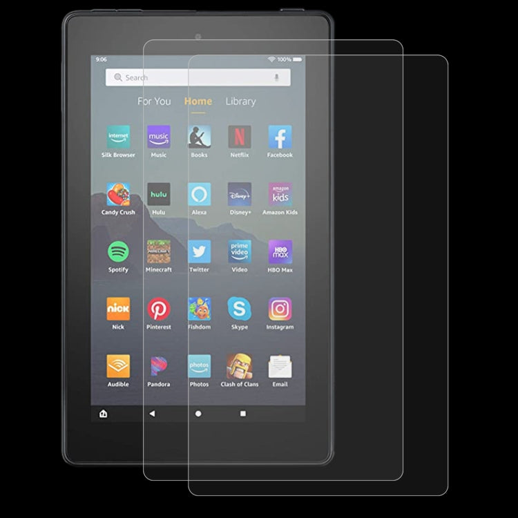 2 PCS 9H 2.5D Explosion-proof Tempered Tablet Glass Film, For Amazon Kindle Fire HD 8 2020  / 2022(2 PCS), For Xiaomi Mi Pad 3 (2 PCS), For Amazon Kindle Fire HD 10 2019 (2 PCS), For Amazon Kindle Fire 7 2019 (2 PCS), For Xiaomi Mi Pad 4 (2 PCS)�������...