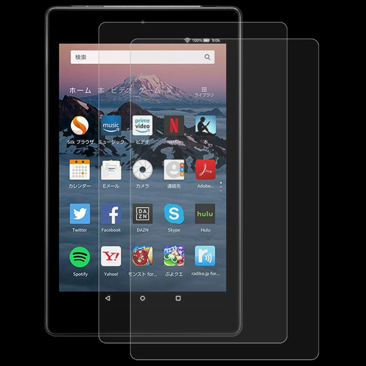 2 PCS 9H 2.5D Explosion-proof Tempered Tablet Glass Film, For Amazon Kindle Fire HD 8 2020  / 2022(2 PCS), For Xiaomi Mi Pad 3 (2 PCS), For Amazon Kindle Fire HD 10 2019 (2 PCS), For Amazon Kindle Fire 7 2019 (2 PCS), For Xiaomi Mi Pad 4 (2 PCS)�������...