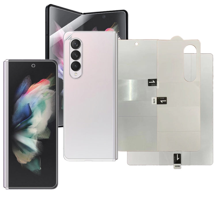 Full Screen Protector Explosion-proof Hydrogel Film, For Samsung Galaxy Z Flip3 5G(Internal+External+Back Screen)(1 PC), For Samsung Galaxy Z Fold3 5G(Internal+External+Back Screen) (1 PC), For Samsung Galaxy Z Flip3 5G(Internal Screen) (1 PC)���������...