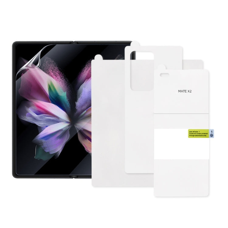 Full Screen Protector Explosion-proof Hydrogel Film, For Samsung Galaxy Z Flip3 5G(Internal+External+Back Screen)(1 PC), For Samsung Galaxy Z Fold3 5G(Internal+External+Back Screen) (1 PC), For Samsung Galaxy Z Flip3 5G(Internal Screen) (1 PC)���������...