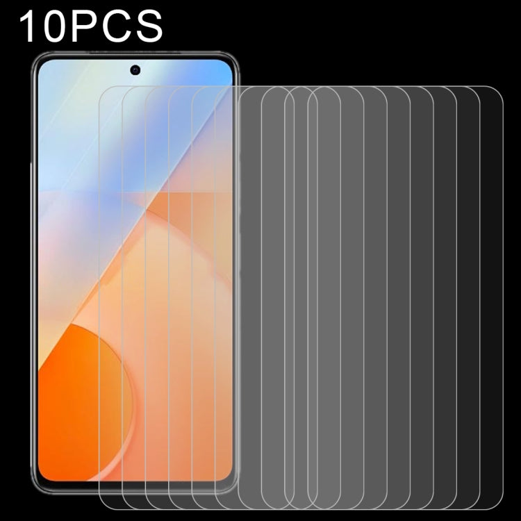 10 PCS 0.26mm 9H 2.5D Tempered Glass Film