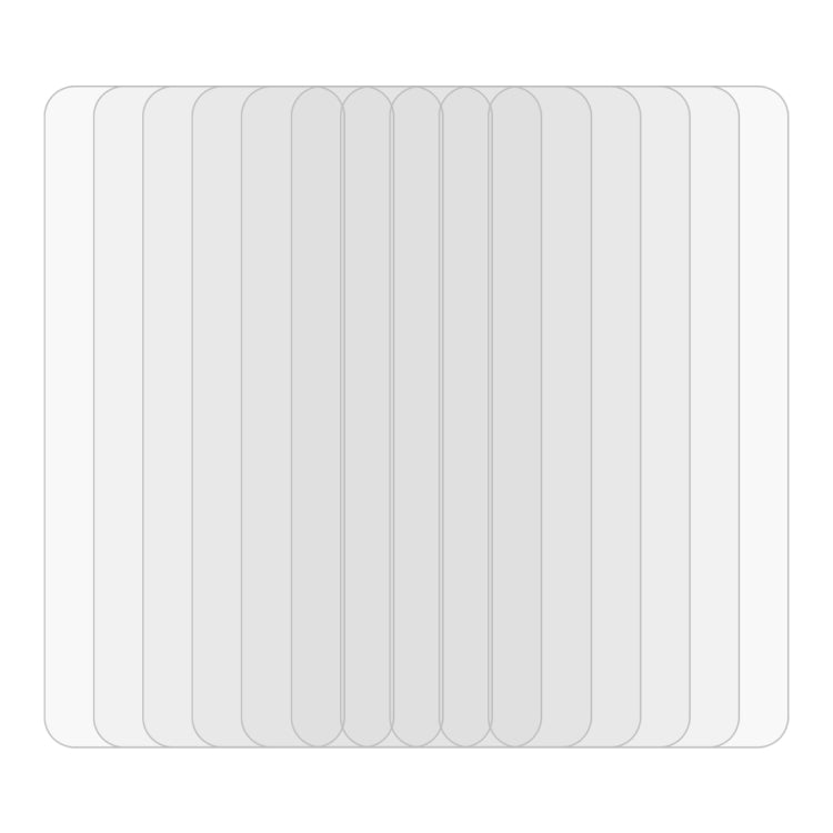 10 PCS 0.26mm 9H 2.5D Tempered Glass Film