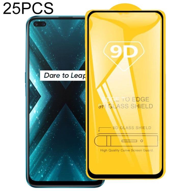 25 PCS 9D Full Glue Screen Tempered Glass Film, For vivo U10 / U3x (25 PCS), For vivo X50 5G (25 PCS), For vivo Y30 (25 PCS), For OPPO Realme X3 SuperZoom (25 PCS), For OPPO Reno 5G(25 PCS), For vivo Y51s (25 PCS), For OPPO Reno A(25 PCS)��������������...
