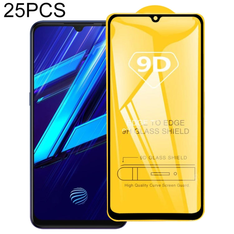 25 PCS 9D Full Glue Screen Tempered Glass Film, For vivo U10 / U3x (25 PCS), For vivo X50 5G (25 PCS), For vivo Y30 (25 PCS), For OPPO Realme X3 SuperZoom (25 PCS), For OPPO Reno 5G(25 PCS), For vivo Y51s (25 PCS), For OPPO Reno A(25 PCS)��������������...