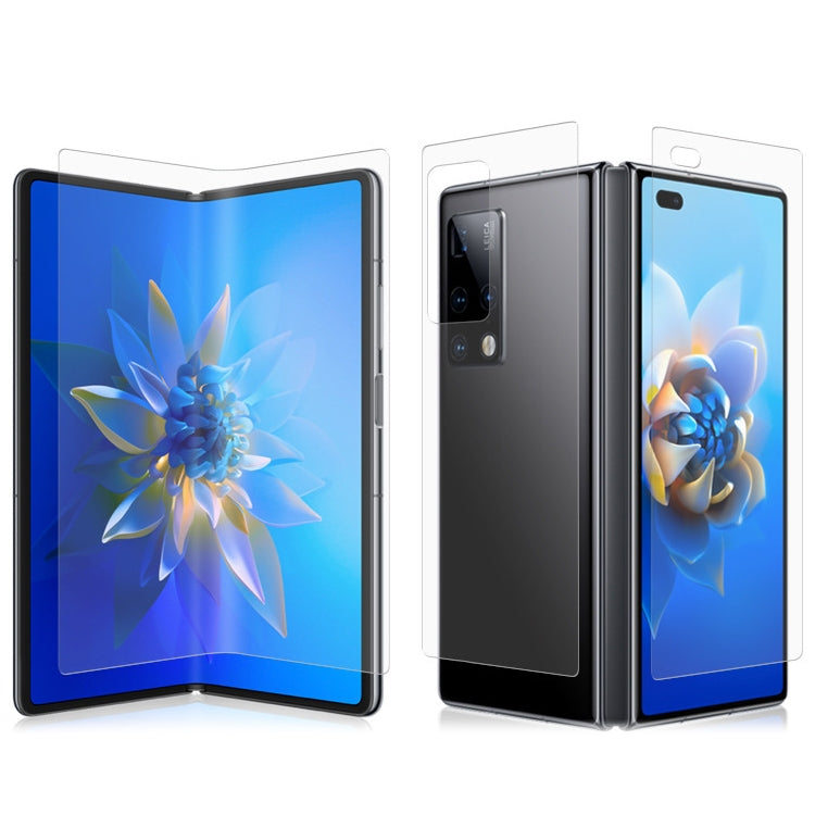 Full Screen Protector Explosion-proof Hydrogel Film, For Samsung Galaxy Fold 5G(Main Screen) (1 PC), For Samsung Galaxy Z Fold2 5G(Main Screen) (1 PC), For Huawei Mate X(Inner + Rear Film) (1 PC), For Huawei Mate XS(Inner + Rear Film) (1 PC)