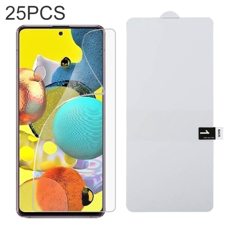 25 PCS Full Screen Protector Explosion-proof Hydrogel Film, For Samsung Galaxy A53 (25 PCS), For Huawei Enjoy 20e (25 PCS), For Huawei nova Y60 (25 PCS), For Samsung Galaxy A82 (25 PCS), For vivo Y20 2021 (25 PCS), For vivo iQOO Neo5 Lite (25 PCS)�����...