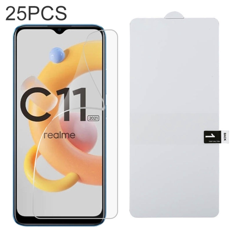 25 PCS Full Screen Protector Explosion-proof Hydrogel Film, For Samsung Galaxy A53 (25 PCS), For Huawei Enjoy 20e (25 PCS), For Huawei nova Y60 (25 PCS), For Samsung Galaxy A82 (25 PCS), For vivo Y20 2021 (25 PCS), For vivo iQOO Neo5 Lite (25 PCS)�����...