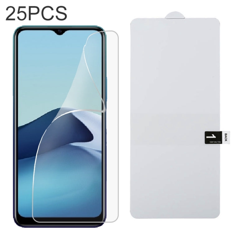 25 PCS Full Screen Protector Explosion-proof Hydrogel Film, For Samsung Galaxy A53 (25 PCS), For Huawei Enjoy 20e (25 PCS), For Huawei nova Y60 (25 PCS), For Samsung Galaxy A82 (25 PCS), For vivo Y20 2021 (25 PCS), For vivo iQOO Neo5 Lite (25 PCS)�����...