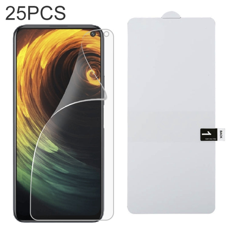 25 PCS Full Screen Protector Explosion-proof Hydrogel Film, For Samsung Galaxy A53 (25 PCS), For Huawei Enjoy 20e (25 PCS), For Huawei nova Y60 (25 PCS), For Samsung Galaxy A82 (25 PCS), For vivo Y20 2021 (25 PCS), For vivo iQOO Neo5 Lite (25 PCS)�����...
