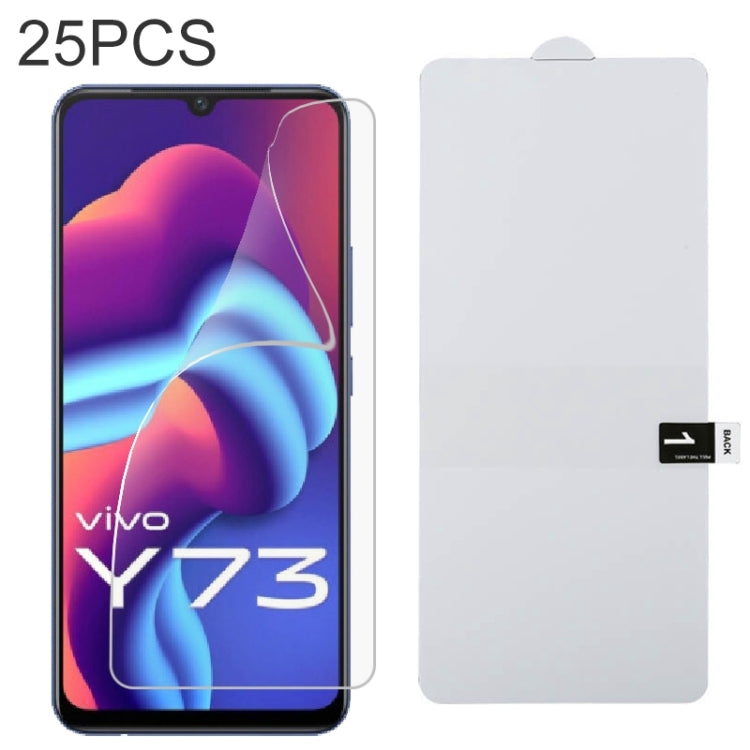 25 PCS Full Screen Protector Explosion-proof Hydrogel Film, For Samsung Galaxy A53 (25 PCS), For Huawei Enjoy 20e (25 PCS), For Huawei nova Y60 (25 PCS), For Samsung Galaxy A82 (25 PCS), For vivo Y20 2021 (25 PCS), For vivo iQOO Neo5 Lite (25 PCS)�����...