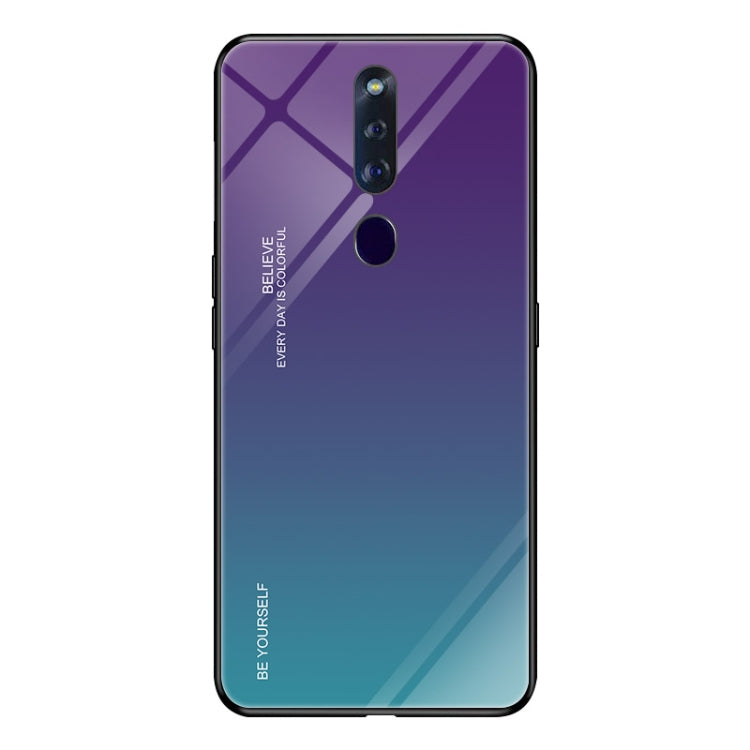 Gradient Color Glass Case, For OnePlus 7 Pro, For Huawei P20, For OPPO F11 Pro, For OPPO Find X, For OPPO Reno, For Galaxy S8, For Vivo IQOO, For VIVO V15 Pro, For VIVO X27, For Xiaomi Mi CC9, For Xiaomi Mi Mix, For Huawei Y7 (2019), For Huawei Honor 7C