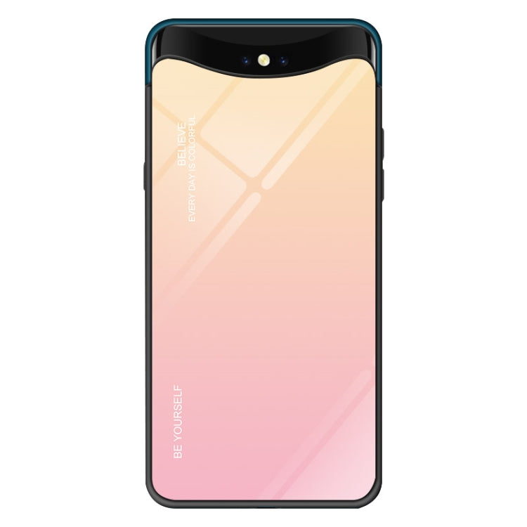 Gradient Color Glass Case, For OnePlus 7 Pro, For Huawei P20, For OPPO F11 Pro, For OPPO Find X, For OPPO Reno, For Galaxy S8, For Vivo IQOO, For VIVO V15 Pro, For VIVO X27, For Xiaomi Mi CC9, For Xiaomi Mi Mix, For Huawei Y7 (2019), For Huawei Honor 7C