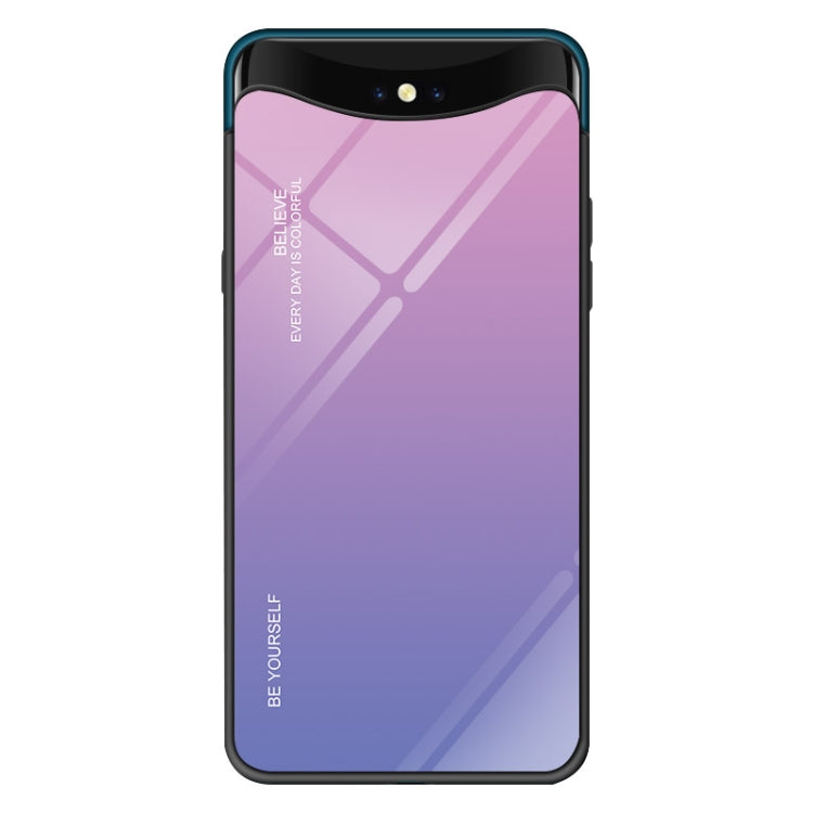 Gradient Color Glass Case, For OnePlus 7 Pro, For Huawei P20, For OPPO F11 Pro, For OPPO Find X, For OPPO Reno, For Galaxy S8, For Vivo IQOO, For VIVO V15 Pro, For VIVO X27, For Xiaomi Mi CC9, For Xiaomi Mi Mix, For Huawei Y7 (2019), For Huawei Honor 7C