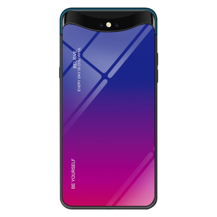 Gradient Color Glass Case, For OnePlus 7 Pro, For Huawei P20, For OPPO F11 Pro, For OPPO Find X, For OPPO Reno, For Galaxy S8, For Vivo IQOO, For VIVO V15 Pro, For VIVO X27, For Xiaomi Mi CC9, For Xiaomi Mi Mix, For Huawei Y7 (2019), For Huawei Honor 7C