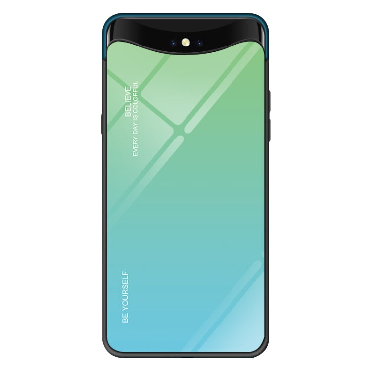 Gradient Color Glass Case, For OnePlus 7 Pro, For Huawei P20, For OPPO F11 Pro, For OPPO Find X, For OPPO Reno, For Galaxy S8, For Vivo IQOO, For VIVO V15 Pro, For VIVO X27, For Xiaomi Mi CC9, For Xiaomi Mi Mix, For Huawei Y7 (2019), For Huawei Honor 7C