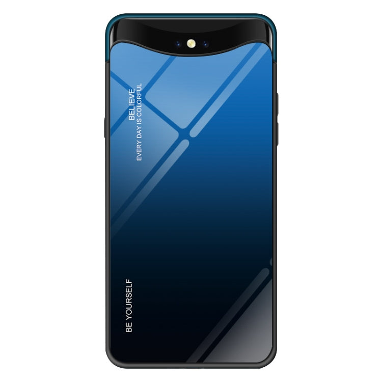 Gradient Color Glass Case, For OnePlus 7 Pro, For Huawei P20, For OPPO F11 Pro, For OPPO Find X, For OPPO Reno, For Galaxy S8, For Vivo IQOO, For VIVO V15 Pro, For VIVO X27, For Xiaomi Mi CC9, For Xiaomi Mi Mix, For Huawei Y7 (2019), For Huawei Honor 7C