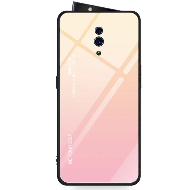 Gradient Color Glass Case, For OnePlus 7 Pro, For Huawei P20, For OPPO F11 Pro, For OPPO Find X, For OPPO Reno, For Galaxy S8, For Vivo IQOO, For VIVO V15 Pro, For VIVO X27, For Xiaomi Mi CC9, For Xiaomi Mi Mix, For Huawei Y7 (2019), For Huawei Honor 7C