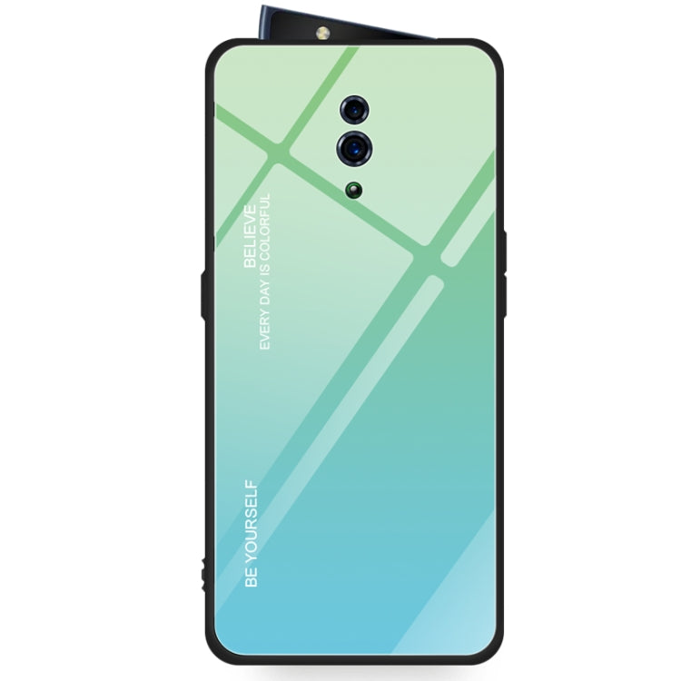Gradient Color Glass Case, For OnePlus 7 Pro, For Huawei P20, For OPPO F11 Pro, For OPPO Find X, For OPPO Reno, For Galaxy S8, For Vivo IQOO, For VIVO V15 Pro, For VIVO X27, For Xiaomi Mi CC9, For Xiaomi Mi Mix, For Huawei Y7 (2019), For Huawei Honor 7C