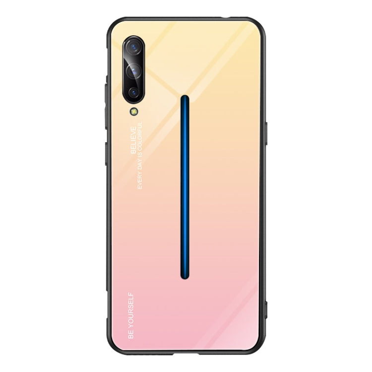Gradient Color Glass Case, For OnePlus 7 Pro, For Huawei P20, For OPPO F11 Pro, For OPPO Find X, For OPPO Reno, For Galaxy S8, For Vivo IQOO, For VIVO V15 Pro, For VIVO X27, For Xiaomi Mi CC9, For Xiaomi Mi Mix, For Huawei Y7 (2019), For Huawei Honor 7C