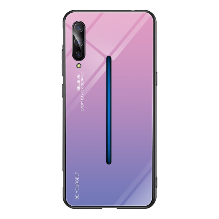 Gradient Color Glass Case, For OnePlus 7 Pro, For Huawei P20, For OPPO F11 Pro, For OPPO Find X, For OPPO Reno, For Galaxy S8, For Vivo IQOO, For VIVO V15 Pro, For VIVO X27, For Xiaomi Mi CC9, For Xiaomi Mi Mix, For Huawei Y7 (2019), For Huawei Honor 7C