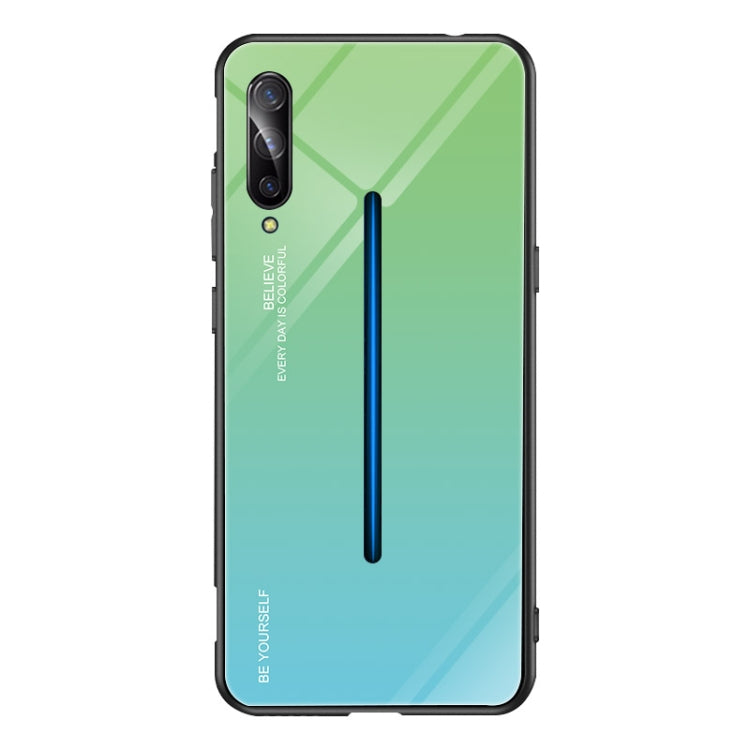 Gradient Color Glass Case, For OnePlus 7 Pro, For Huawei P20, For OPPO F11 Pro, For OPPO Find X, For OPPO Reno, For Galaxy S8, For Vivo IQOO, For VIVO V15 Pro, For VIVO X27, For Xiaomi Mi CC9, For Xiaomi Mi Mix, For Huawei Y7 (2019), For Huawei Honor 7C