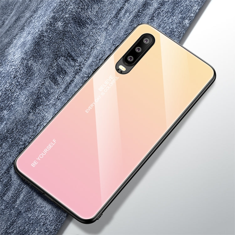 Gradient Color Glass Case, For Huawei Enjoy 9s, For Xiaomi Redmi K20, For Xiaomi Redmi Note 5 Pro, For Xiaomi Redmi Note 7, For Huawei Mate 20, For Huawei Nova 4, For Huawei P30 Lite, For Huawei P30, For Huawei Honor 8X, For Huawei Honor 10 Lite�������...