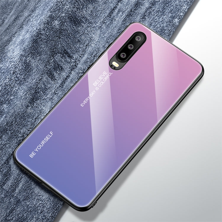 Gradient Color Glass Case, For Huawei Enjoy 9s, For Xiaomi Redmi K20, For Xiaomi Redmi Note 5 Pro, For Xiaomi Redmi Note 7, For Huawei Mate 20, For Huawei Nova 4, For Huawei P30 Lite, For Huawei P30, For Huawei Honor 8X, For Huawei Honor 10 Lite�������...