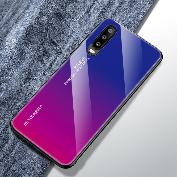 Gradient Color Glass Case, For Huawei Enjoy 9s, For Xiaomi Redmi K20, For Xiaomi Redmi Note 5 Pro, For Xiaomi Redmi Note 7, For Huawei Mate 20, For Huawei Nova 4, For Huawei P30 Lite, For Huawei P30, For Huawei Honor 8X, For Huawei Honor 10 Lite�������...