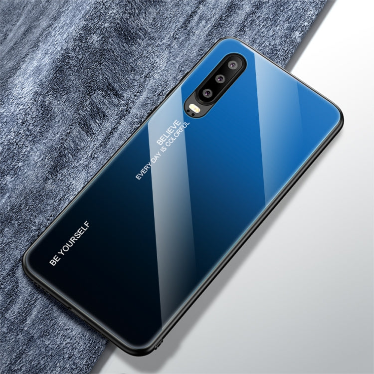 Gradient Color Glass Case, For Huawei Enjoy 9s, For Xiaomi Redmi K20, For Xiaomi Redmi Note 5 Pro, For Xiaomi Redmi Note 7, For Huawei Mate 20, For Huawei Nova 4, For Huawei P30 Lite, For Huawei P30, For Huawei Honor 8X, For Huawei Honor 10 Lite�������...
