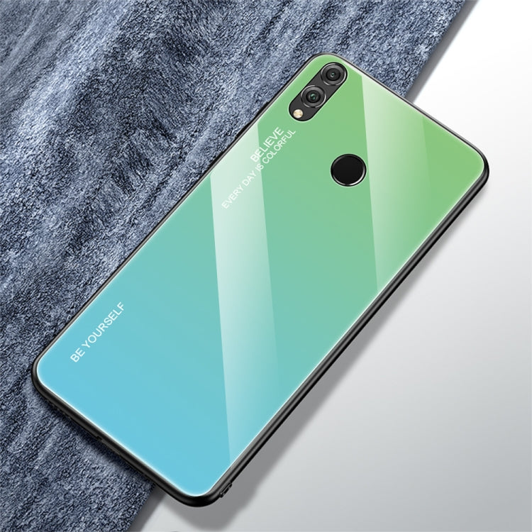 Gradient Color Glass Case, For Huawei Enjoy 9s, For Xiaomi Redmi K20, For Xiaomi Redmi Note 5 Pro, For Xiaomi Redmi Note 7, For Huawei Mate 20, For Huawei Nova 4, For Huawei P30 Lite, For Huawei P30, For Huawei Honor 8X, For Huawei Honor 10 Lite�������...