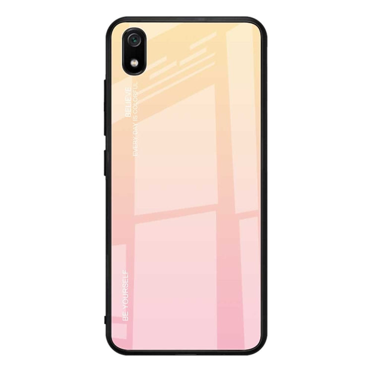 Gradient Color Glass Case, For Galaxy A7 (2018), For Xiaomi Redmi 7A, For Huawei Mate 30 Pro, For Huawei Nova 5, For Huawei P Smart Z, For Huawei Nova 5i, For Galaxy A10s, For Galaxy A80, For OnePlus 7, For OPPO A9 (2020), For OPPO F3, For OPPO F5�����...