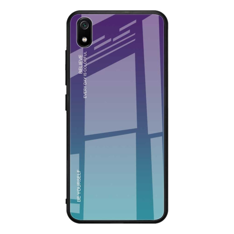Gradient Color Glass Case, For Galaxy A7 (2018), For Xiaomi Redmi 7A, For Huawei Mate 30 Pro, For Huawei Nova 5, For Huawei P Smart Z, For Huawei Nova 5i, For Galaxy A10s, For Galaxy A80, For OnePlus 7, For OPPO A9 (2020), For OPPO F3, For OPPO F5�����...