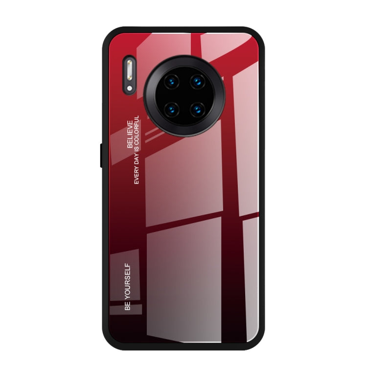 Gradient Color Glass Case, For Galaxy A7 (2018), For Xiaomi Redmi 7A, For Huawei Mate 30 Pro, For Huawei Nova 5, For Huawei P Smart Z, For Huawei Nova 5i, For Galaxy A10s, For Galaxy A80, For OnePlus 7, For OPPO A9 (2020), For OPPO F3, For OPPO F5�����...
