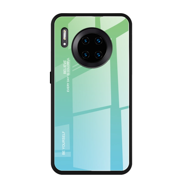 Gradient Color Glass Case, For Galaxy A7 (2018), For Xiaomi Redmi 7A, For Huawei Mate 30 Pro, For Huawei Nova 5, For Huawei P Smart Z, For Huawei Nova 5i, For Galaxy A10s, For Galaxy A80, For OnePlus 7, For OPPO A9 (2020), For OPPO F3, For OPPO F5�����...