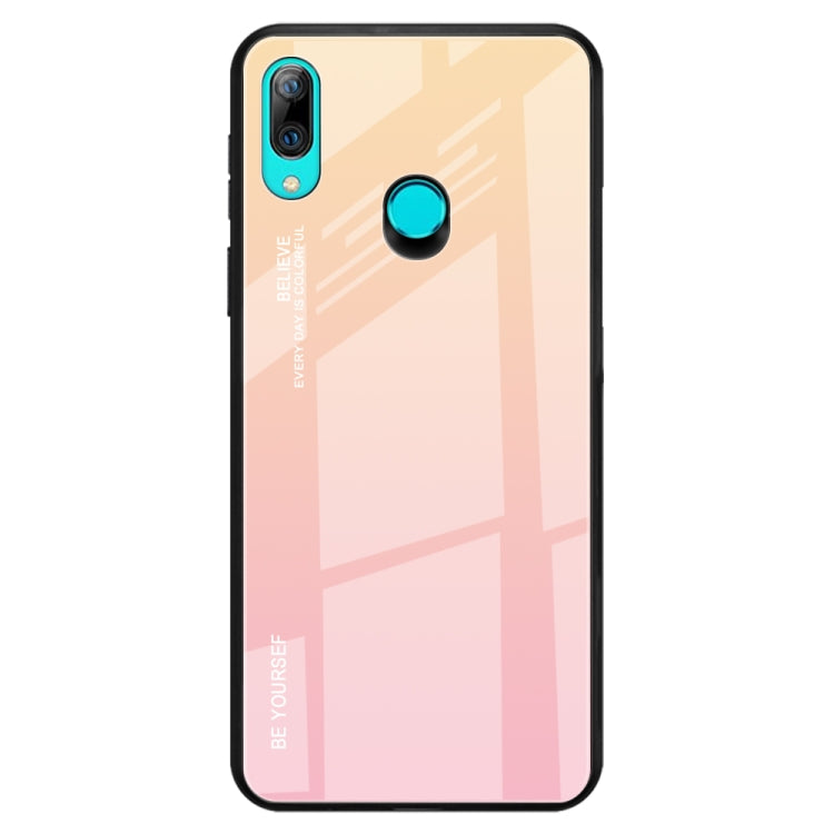 Gradient Color Glass Case, For Galaxy A7 (2018), For Xiaomi Redmi 7A, For Huawei Mate 30 Pro, For Huawei Nova 5, For Huawei P Smart Z, For Huawei Nova 5i, For Galaxy A10s, For Galaxy A80, For OnePlus 7, For OPPO A9 (2020), For OPPO F3, For OPPO F5�����...
