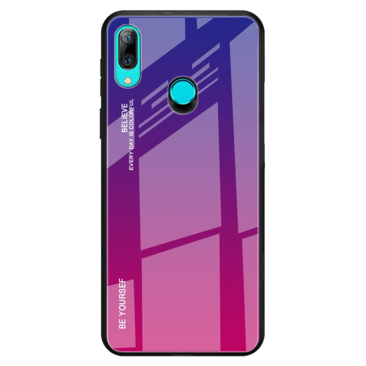 Gradient Color Glass Case, For Galaxy A7 (2018), For Xiaomi Redmi 7A, For Huawei Mate 30 Pro, For Huawei Nova 5, For Huawei P Smart Z, For Huawei Nova 5i, For Galaxy A10s, For Galaxy A80, For OnePlus 7, For OPPO A9 (2020), For OPPO F3, For OPPO F5�����...