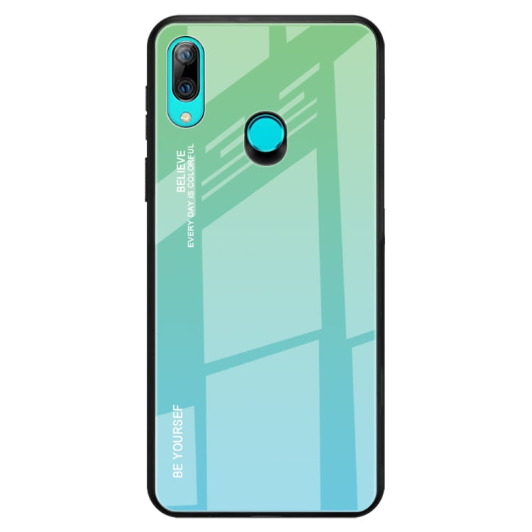 Gradient Color Glass Case, For Galaxy A7 (2018), For Xiaomi Redmi 7A, For Huawei Mate 30 Pro, For Huawei Nova 5, For Huawei P Smart Z, For Huawei Nova 5i, For Galaxy A10s, For Galaxy A80, For OnePlus 7, For OPPO A9 (2020), For OPPO F3, For OPPO F5�����...