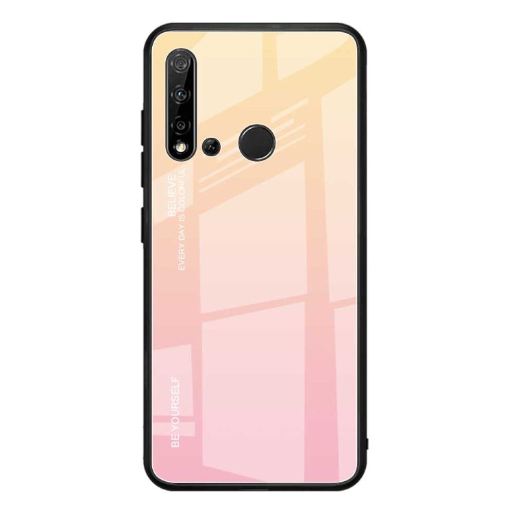 Gradient Color Glass Case, For Galaxy A7 (2018), For Xiaomi Redmi 7A, For Huawei Mate 30 Pro, For Huawei Nova 5, For Huawei P Smart Z, For Huawei Nova 5i, For Galaxy A10s, For Galaxy A80, For OnePlus 7, For OPPO A9 (2020), For OPPO F3, For OPPO F5�����...