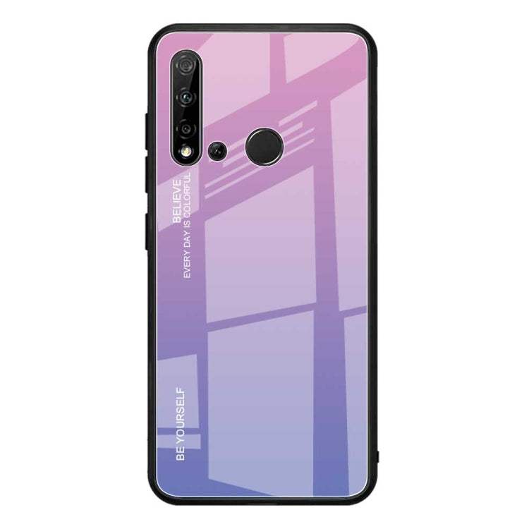 Gradient Color Glass Case, For Galaxy A7 (2018), For Xiaomi Redmi 7A, For Huawei Mate 30 Pro, For Huawei Nova 5, For Huawei P Smart Z, For Huawei Nova 5i, For Galaxy A10s, For Galaxy A80, For OnePlus 7, For OPPO A9 (2020), For OPPO F3, For OPPO F5�����...