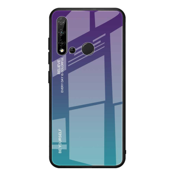 Gradient Color Glass Case, For Galaxy A7 (2018), For Xiaomi Redmi 7A, For Huawei Mate 30 Pro, For Huawei Nova 5, For Huawei P Smart Z, For Huawei Nova 5i, For Galaxy A10s, For Galaxy A80, For OnePlus 7, For OPPO A9 (2020), For OPPO F3, For OPPO F5�����...